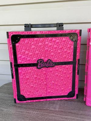 LOT 138P: Vintage & Contemporary Mattel Barbie Closets and Trunks