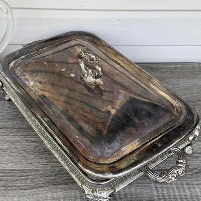 LOT 147D: Vintage Silver Plate & Glass Collection