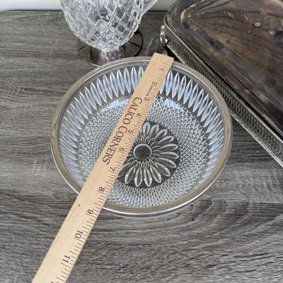 LOT 147D: Vintage Silver Plate & Glass Collection