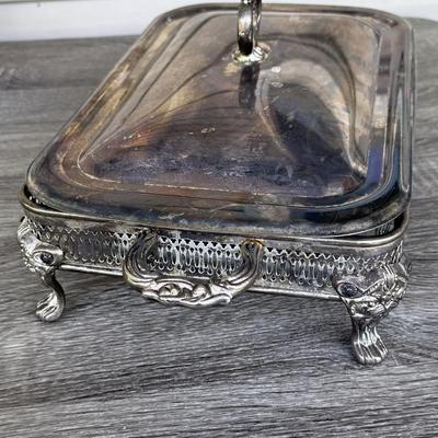 LOT 147D: Vintage Silver Plate & Glass Collection