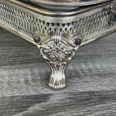 LOT 147D: Vintage Silver Plate & Glass Collection