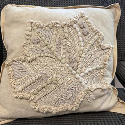 Plaid Wingback Armchair with Accent Pillow (B1-HS)