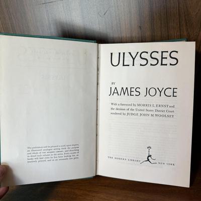 Marble Bookends with Three ‘Modern Library’ Books (B1-HS)