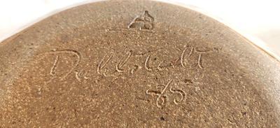 Lot #120 Nice Piece of Studio Pottery - signed