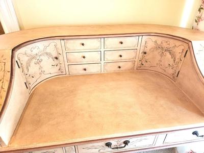 Lot #122 Contemporary French Country Style Ladies Desk - Very Pretty!