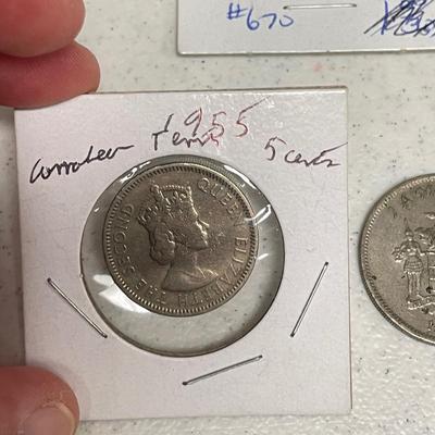 North & South American Coins incl Pacific and Caribbean Islands (ST-SS)