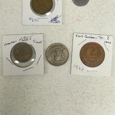 North & South American Coins incl Pacific and Caribbean Islands (ST-SS)
