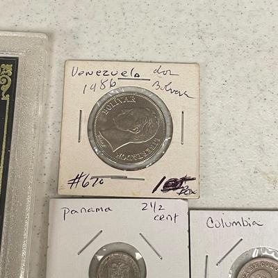 North & South American Coins incl Pacific and Caribbean Islands (ST-SS)