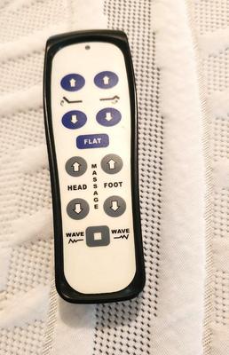 Lot #130 Super nice Queen Olympus Hybrid Therapuedic Adjustable Bed with remote - Works great