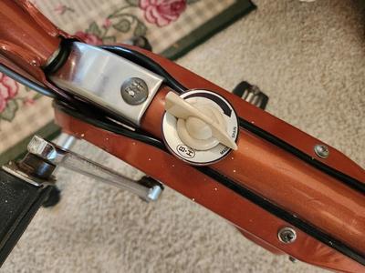 Lot #135 The Original Peleton!!!! 1960's BH Exercise Bike - made in Spain - works