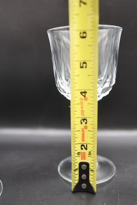 Crystal Wine Glasses - Set of 4
