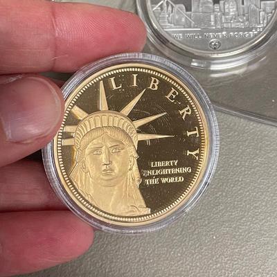Statue of Liberty, 9/11, Elvis, and Many More Commemorative Coins and Tokens (ST-SS