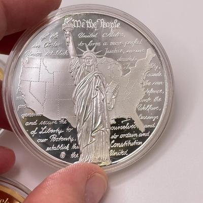 Statue of Liberty, 9/11, Elvis, and Many More Commemorative Coins and Tokens (ST-SS