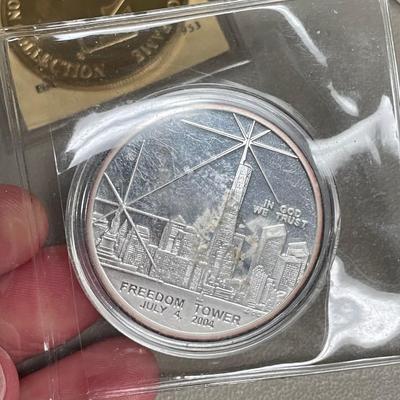 Statue of Liberty, 9/11, Elvis, and Many More Commemorative Coins and Tokens (ST-SS