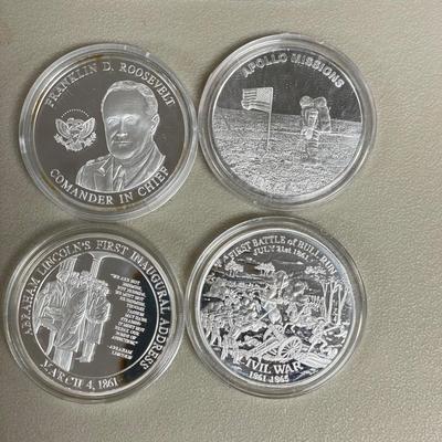Statue of Liberty, 9/11, Elvis, and Many More Commemorative Coins and Tokens (ST-SS