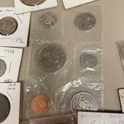 Canadian Coins Dating Back to 1850s (ST-SS)