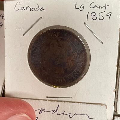 Canadian Coins Dating Back to 1850s (ST-SS)