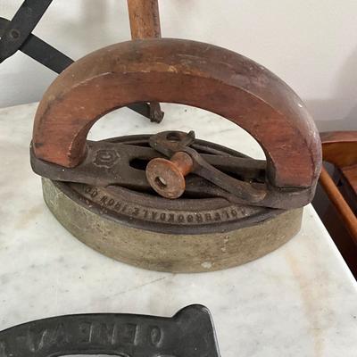 L838 Lot of Antique Irons