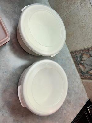 TUPPERWARE AND RUBBERMAID FOOD STORAGE