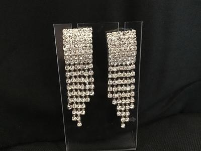 Beautiful Rhinestone Dangle Drop Earrings