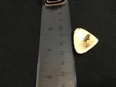 Vintage Enamei Black Gold