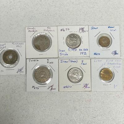 Middle Eastern and African Coins (ST-SS)