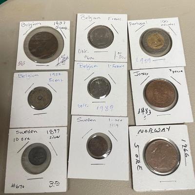 170+ European Coins and Notes (ST-SS)