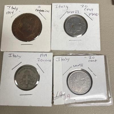 170+ European Coins and Notes (ST-SS)