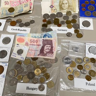 170+ European Coins and Notes (ST-SS)
