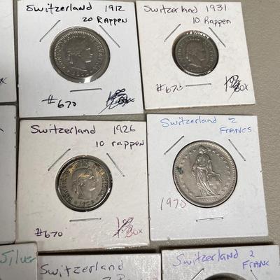 170+ European Coins and Notes (ST-SS)