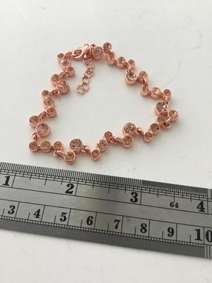 Beautiful rose gold tone bracelet