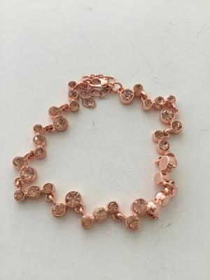 Beautiful rose gold tone bracelet