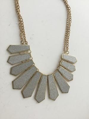 Beautiful unmarked sparkle collar necklace