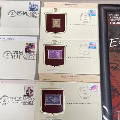 1st Day Issues, Gold Replicas and More Collectible Stamps (ST-SS)