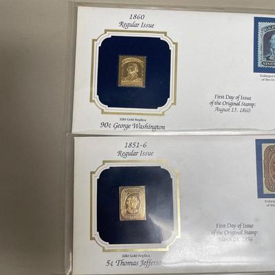 1st Day Issues, Gold Replicas and More Collectible Stamps (ST-SS)