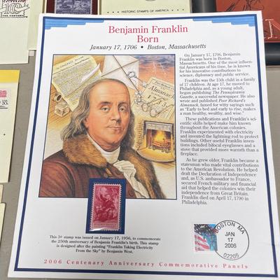 1st Day Issues, Gold Replicas and More Collectible Stamps (ST-SS)