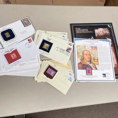 1st Day Issues, Gold Replicas and More Collectible Stamps (ST-SS)