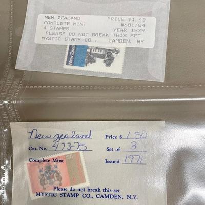 US and International Stamps & 1st Day Cancelled Stamps (ST-SS)