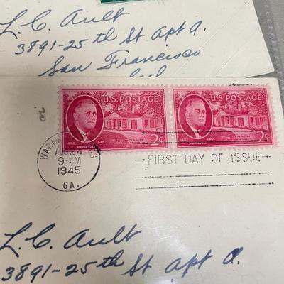 US and International Stamps & 1st Day Cancelled Stamps (ST-SS)