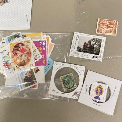 US and International Stamps & 1st Day Cancelled Stamps (ST-SS)
