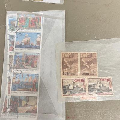 US and International Stamps & 1st Day Cancelled Stamps (ST-SS)
