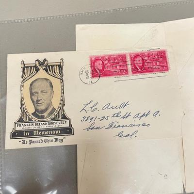 US and International Stamps & 1st Day Cancelled Stamps (ST-SS)