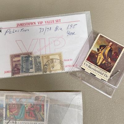 US and International Stamps & 1st Day Cancelled Stamps (ST-SS)