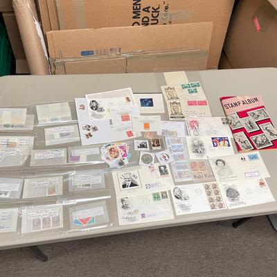 US and International Stamps & 1st Day Cancelled Stamps (ST-SS)