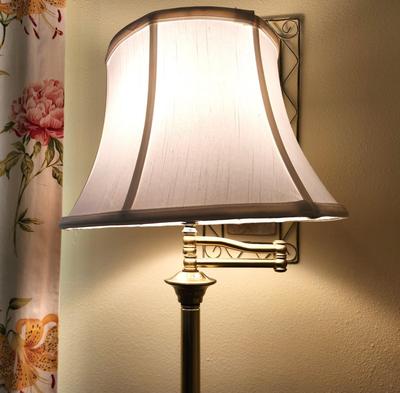 Lot #145 Brass Finish Floor Lamp - 5" tall