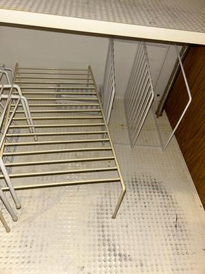 CABINET ORGANIZING RACKS
