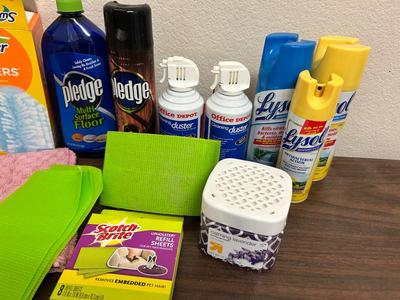 HOUSEHOLD CLEANING SUPPLIES