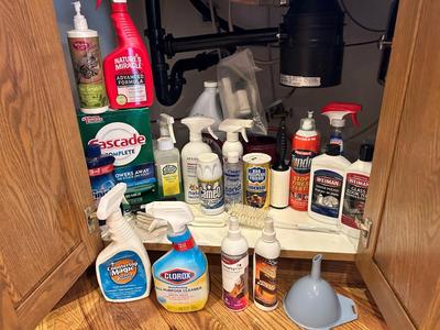 WHAT HAPPENS TO BE UNDER THE KITCHEN SINK…