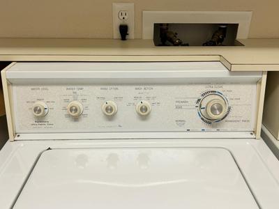 KENMORE ULTRA FABRIC CARE HEAVY DUTY 80 SERIES WASHING MACHINE