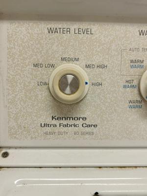 KENMORE ULTRA FABRIC CARE HEAVY DUTY 80 SERIES WASHING MACHINE